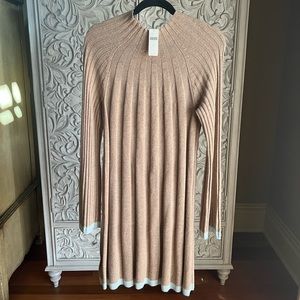 Anthropologie Beige Arsenau Sweater Dress